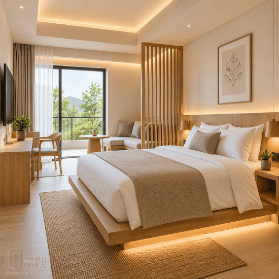 ออกแบบตกแต่งภายในโรงแรมสไตล์มูจิ (Muji Style Hotel)